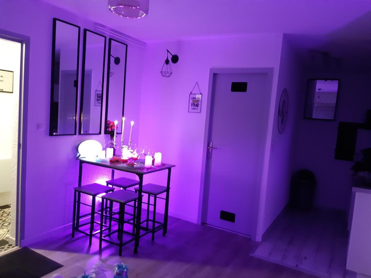 Luxe Sauna Privatif Et Grand Bain Jacuzzi A Deux A Biscarosse Plage Pour Nuit Romantique Avec Decoration Led Et Bougies Biscarrosse Dış mekan fotoğraf